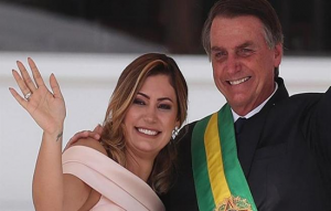 Jair Bolsonaro esposa